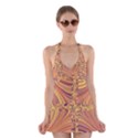 Electric Field Art X Halter Dress Swimsuit  View1