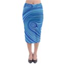 Electric Field Art XXIII Midi Pencil Skirt View1