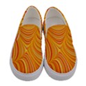 Electric Field Art XXV Women s Canvas Slip Ons View1