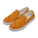 Electric Field Art XXV Women s Canvas Slip Ons View2