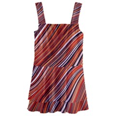 Electric Field Art Xliii Kids  Layered Skirt Swimsuit