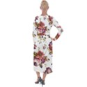 A Secret Garden Velvet Maxi Wrap Dress View2