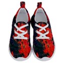 Neon Orange Butterfly Weed Running Shoes View1