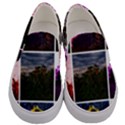 Sunflower Collage Men s Canvas Slip Ons View1