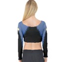 Tree and Moon Long Sleeve Crop Top View2