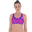 Rose Bowls Cross String Back Sports Bra View1