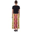 Rhombus and stripes         Flared Maxi Skirt View2