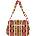 Rhombus and stripes        Buckle Multifunction Bag View3