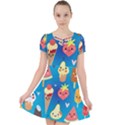 Cute food characters clipart          Caught in a Web Dress View1