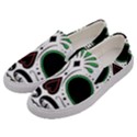 Day Of The Dead Skull Sugar Skull Men s Canvas Slip Ons View2