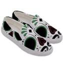 Day Of The Dead Skull Sugar Skull Men s Canvas Slip Ons View3