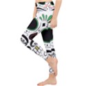 Day Of The Dead Skull Sugar Skull Lightweight Velour Classic Yoga Leggings View3