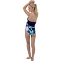 Skull Pirates Symbol Skeleton Go with the Flow One Piece Swimsuit View2