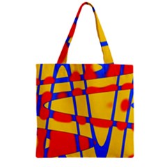 Graphic Design Graphic Design Zipper Grocery Tote Bag by Pakrebo