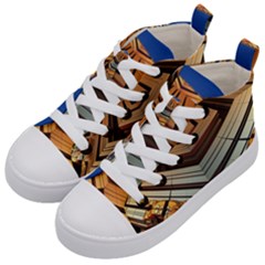 Stadium Fractal The Future Kids  Mid-top Canvas Sneakers