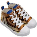Stadium Fractal The Future Kids  Mid-Top Canvas Sneakers View3