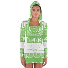 Never Look Back Long Sleeve Hooded T-shirt