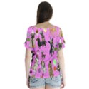Pup Party V-Neck Flutter Sleeve Top View2
