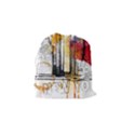 New York City Skyline Vector Illustration Drawstring Pouch (Small) View2