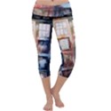 Tardis Doctor Who Transparent Capri Yoga Leggings View1