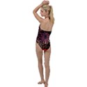Ornamental Poppies Half Rosette Plant Go with the Flow One Piece Swimsuit View2