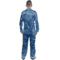 Katsushika Hokusai, Egrets from quick lessons in simplified drawing Men s Satin Pajamas Long Pants Set View2