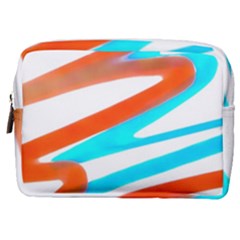 Abstract Colors Print Design Make Up Pouch (medium) by dflcprintsclothing