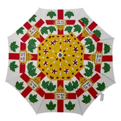 Coat Of Arms Of Anglican Church Of Canada Hook Handle Umbrellas (medium) by abbeyz71