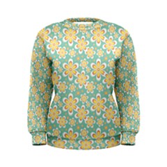 Seamless Pattern Floral Pastels Women s Sweatshirt by HermanTelo
