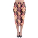 Seamless Pattern Plaid Midi Pencil Skirt View1
