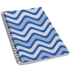 Waves Wavy Lines 5 5  X 8 5  Notebook by HermanTelo