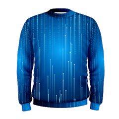 Abstract Line Space Men s Sweatshirt by HermanTelo