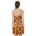 Giraffe Skin Pattern Satin Night Slip View2