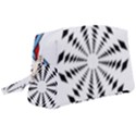 Star Illusion Mandala Wristlet Pouch Bag (Large) View1