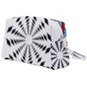 Star Illusion Mandala Wristlet Pouch Bag (Large) View2