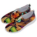 Graffiti Mural Street Art Wall Art No Lace Lightweight Shoes View2