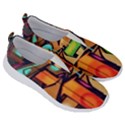 Graffiti Mural Street Art Wall Art No Lace Lightweight Shoes View3