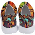 Graffiti Mural Street Art Wall Art No Lace Lightweight Shoes View4