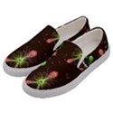 Background Non Seamless Pattern Men s Canvas Slip Ons View2