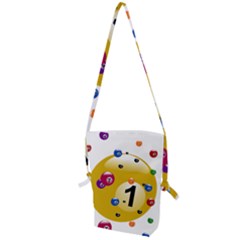 Billiard Ball Ball Game Folding Shoulder Bag