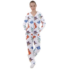 Pattern Dinosaurs Women s Tracksuit