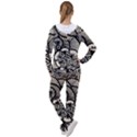 Background Abstract Beige Black Women s Tracksuit View2