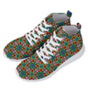 Seamless Pattern Tile Tileable Men s Lightweight High Top Sneakers View2