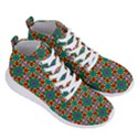 Seamless Pattern Tile Tileable Men s Lightweight High Top Sneakers View3