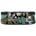Zoo Animals Peacock Lion Hippo Full Print Lunch Bag View5
