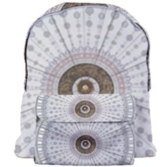 Cami Texture Pattern Architecture Giant Full Print Backpack