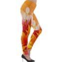Autumn Background Maple Leaves Bokeh Lightweight Velour Leggings View4
