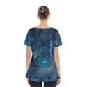 Trees Road Moonlight Avenue Skirt Hem Sports Top View2