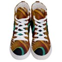 Feather Peacock Feather Peacock Men s Hi-Top Skate Sneakers View1