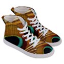 Feather Peacock Feather Peacock Men s Hi-Top Skate Sneakers View3